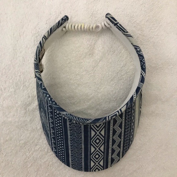 Sun N Sand Headwear Adjustable Stretch Band Visor - Picture 7 of 11